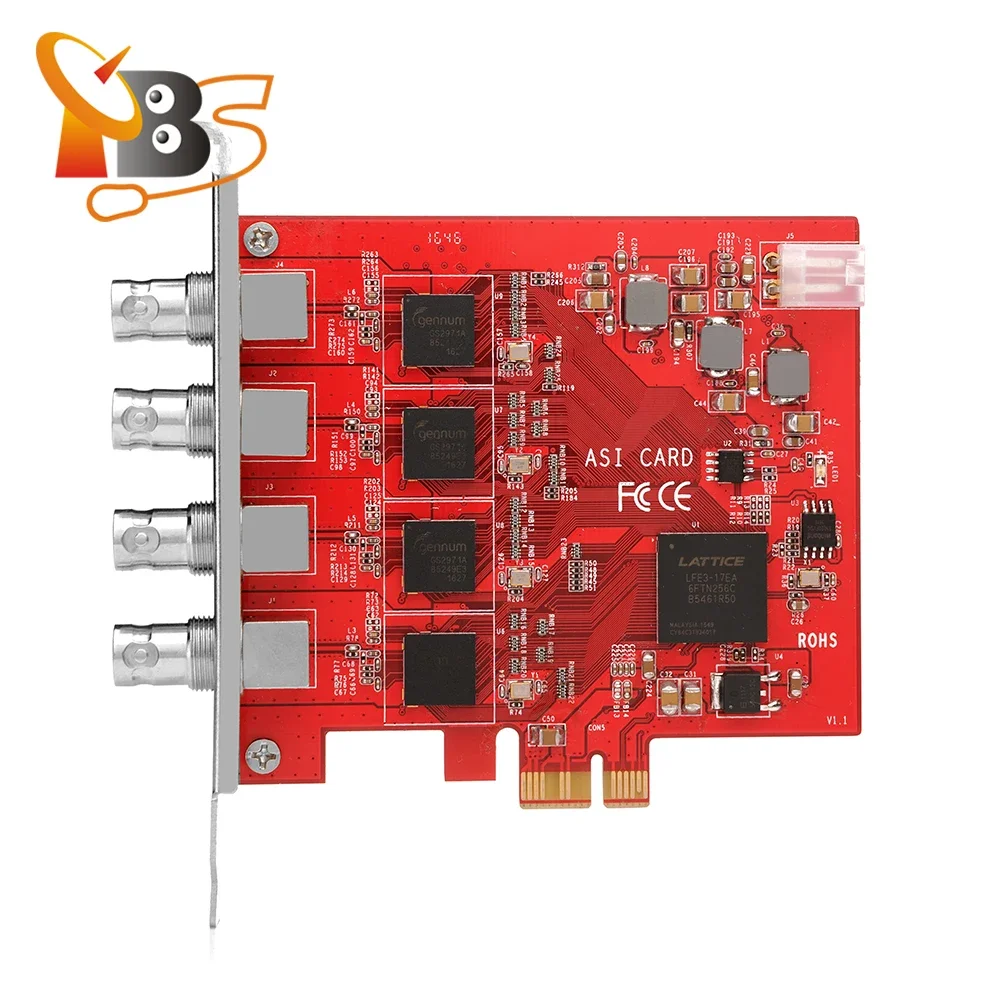 2025 TBS690A 4 Input DVB-ASI Video Capture PCI-E Card For Professional Broadcast Applications
2025 TBS690A 4 Input DVB-ASI Video Capture PCI-E Card For Professional Broadcast Applications