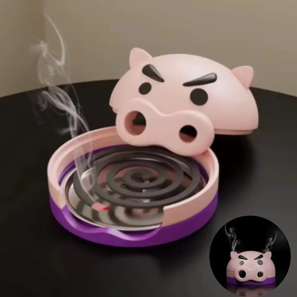Modern Pig Mosquito Coil Holder With Tray Ornaments Anti-Mosquito Fashion Sandalwood Incense Burner Home Decoration
Modern Pig Mosquito Coil Holder With Tray Ornaments Anti-Mosquito Fashion Sandalwood Incense Burner Home Decoration