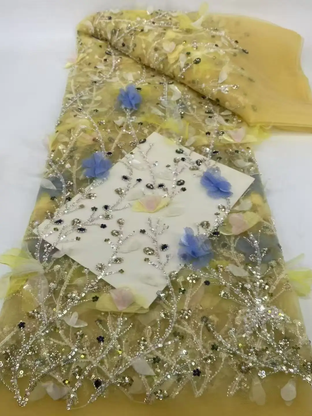 2025 New High end French Super Top Quality Exquisite Design Handmade Embroidery 3D Flower Beads Sequins For Party Evening Dresse
2025 New High end French Super Top Quality Exquisite Design Handmade Embroidery 3D Flower Beads Sequins For Party Evening Dresse