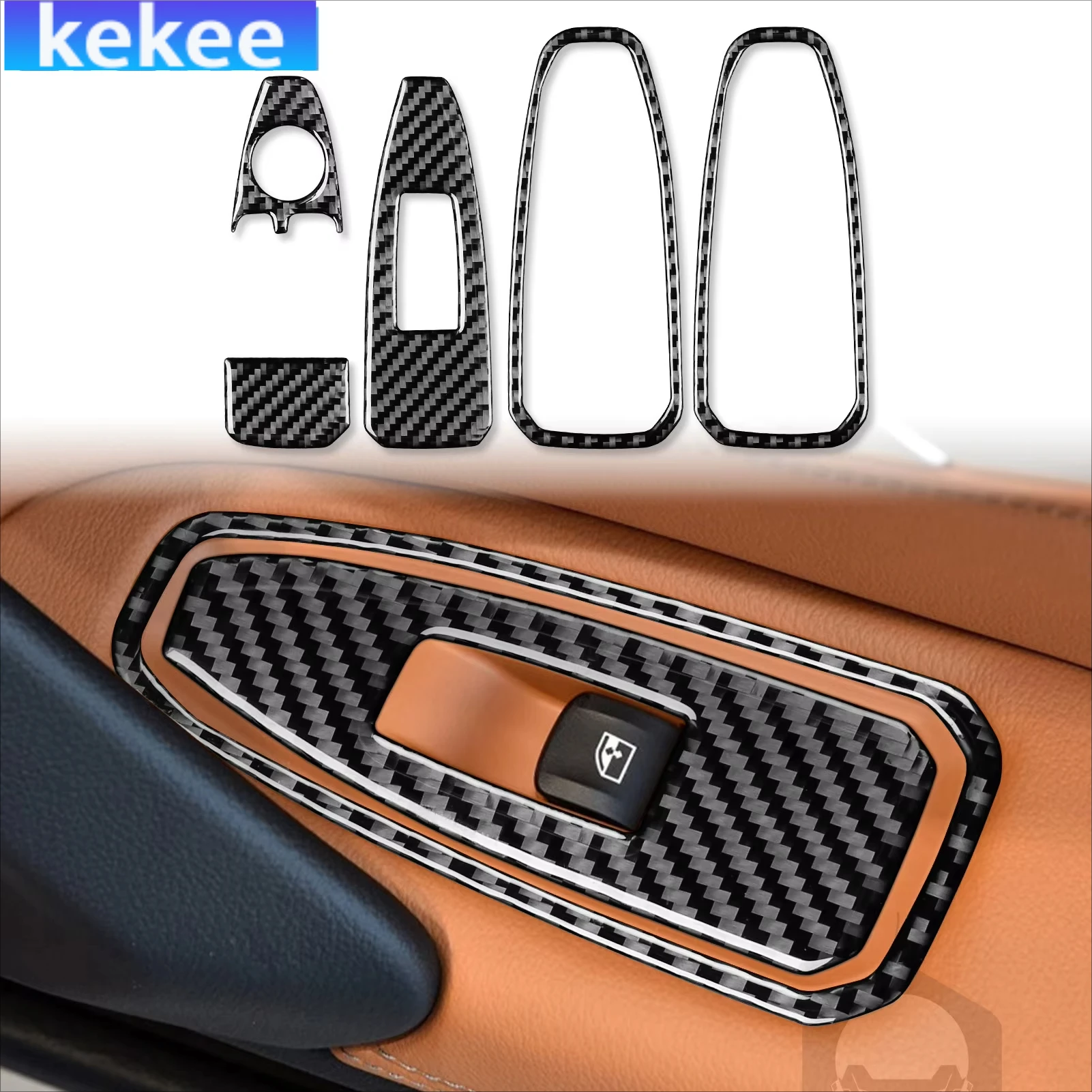 For BMW Z4 G29 2019-2024 Carbon Fiber Window Lifting Control Interior Accessories Cover Tuning Decorative Stickers Auto Trims
For BMW Z4 G29 2019-2024 Carbon Fiber Window Lifting Control Interior Accessories Cover Tuning Decorative Stickers Auto Trims