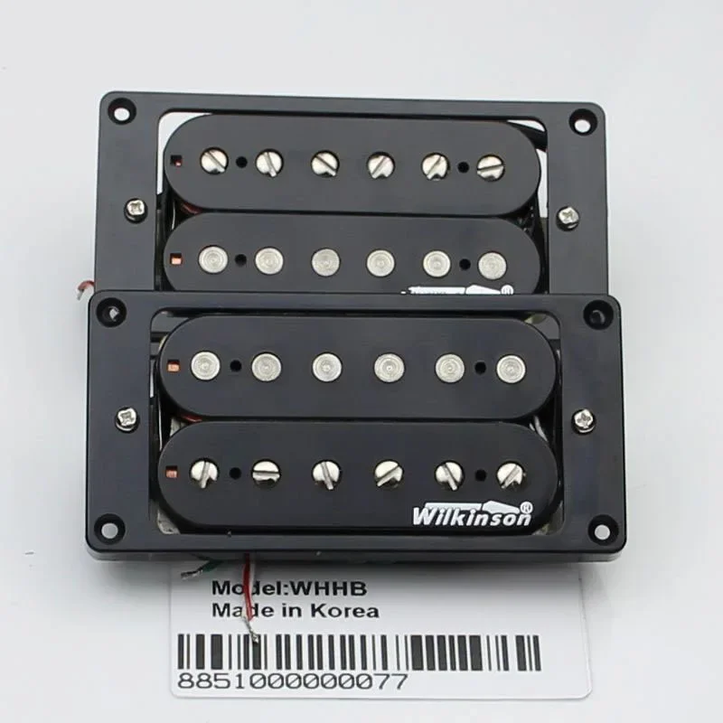 NEW Wilkinson Humbucker Electric Guitar Pickup Set WHHB Alnico 5 for Electric Guitar
NEW Wilkinson Humbucker Electric Guitar Pickup Set WHHB Alnico 5 for Electric Guitar