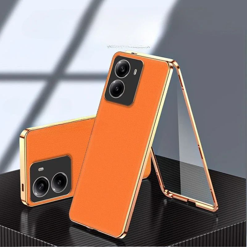 Metal Magnetic Bumper Phone Case Tempered Glass For POCO X8 Pro Max X6 X7 Full Lens Protection PU Leather Back Cover Cases
Metal Magnetic Bumper Phone Case Tempered Glass For POCO X8 Pro Max X6 X7 Full Lens Protection PU Leather Back Cover Cases