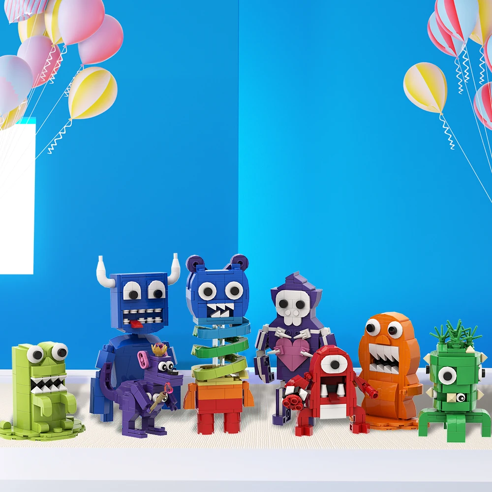 Moc GARTEN OF BANBAN Building Blocks Game Lovely Strange Model Sets of Toys Birthday Gift for Kids Toy Adult Purple Kangaroo
Moc GARTEN OF BANBAN Building Blocks Game Lovely Strange Model Sets of Toys Birthday Gift for Kids Toy Adult Purple Kangaroo