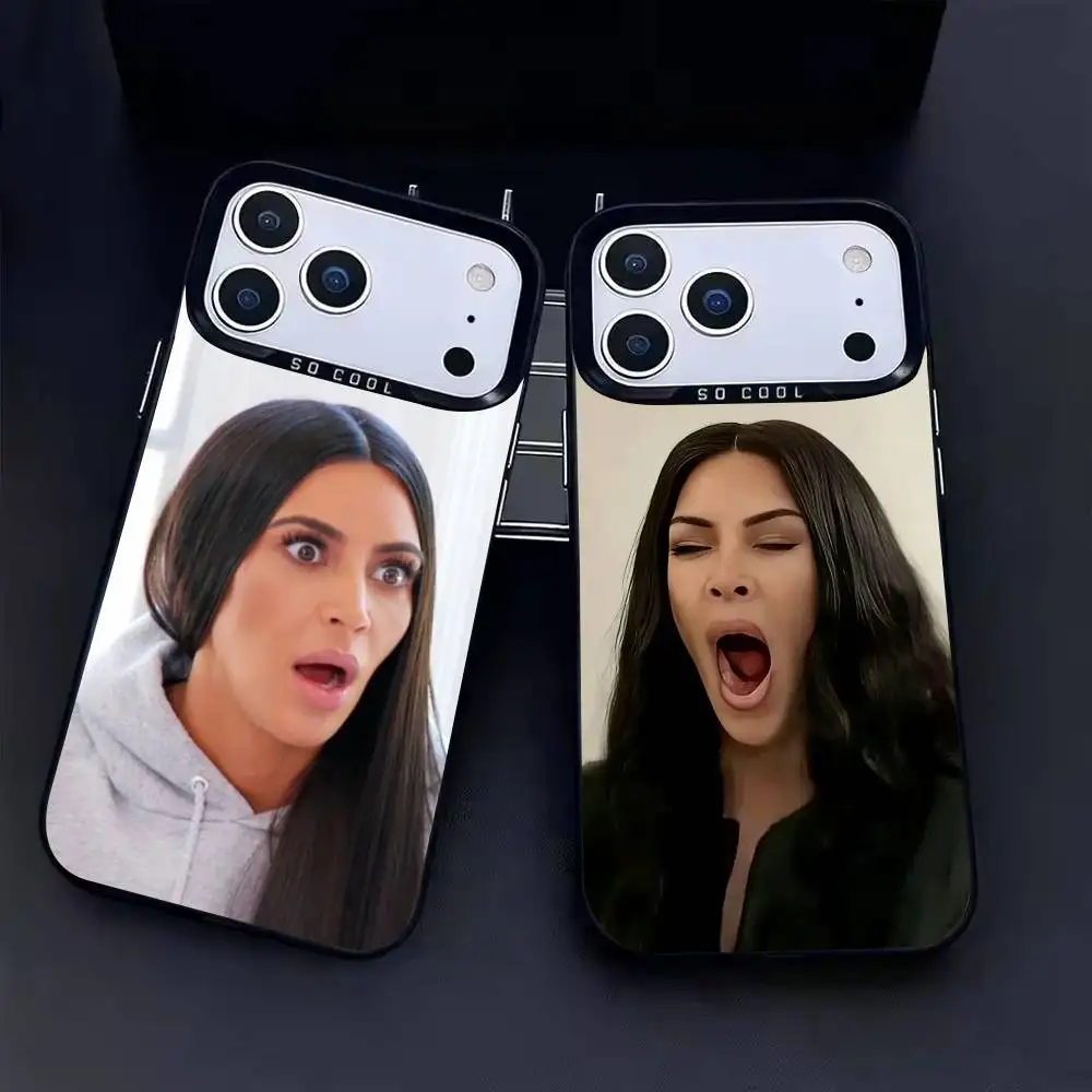 Kim Kardashian Memes Phone Case For iPhone17, 16,15,14,13,12 Pro Max Black Candy Matte Shockproof Cover
Kim Kardashian Memes Phone Case For iPhone17, 16,15,14,13,12 Pro Max Black Candy Matte Shockproof Cover