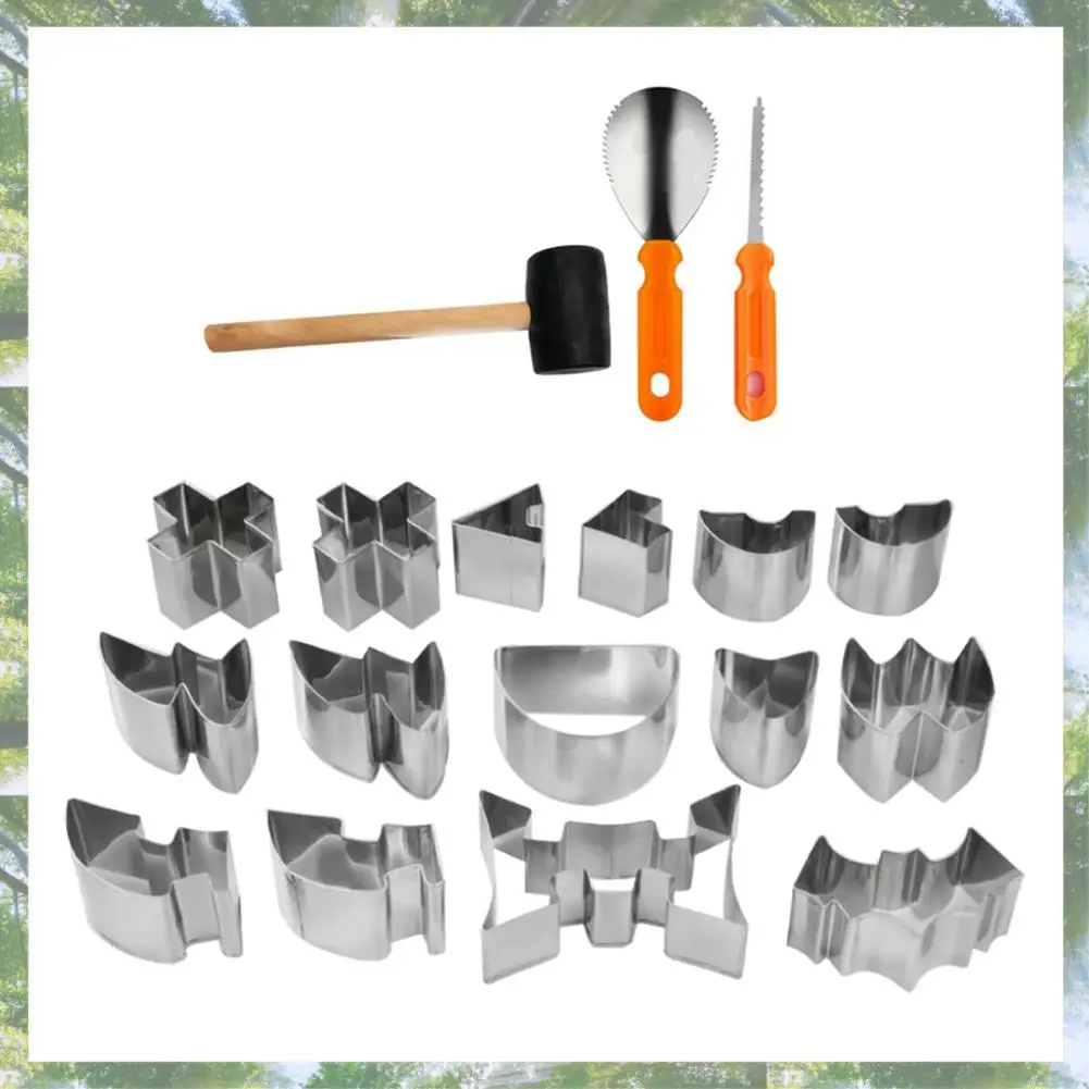2023 трендовый комплект для резьбы по тыкве на Хэллоуин, формочка для печенья из нержавеющей стали, форма для выпечки, инструменты для резьбы по фонаря Джека «сделай сам» 
2023 трендовый комплект для резьбы по тыкве на Хэллоуин, формочка для печенья из нержавеющей стали, форма для выпечки, инструменты для резьбы по фонаря Джека «сделай сам»