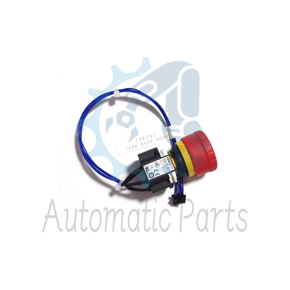 A05B-2255-D001 XA1E-BV Emergency Stops Switch (EMG) For A05B-2255/2256 Teach Pendant
A05B-2255-D001 XA1E-BV Emergency Stops Switch (EMG) For A05B-2255/2256 Teach Pendant