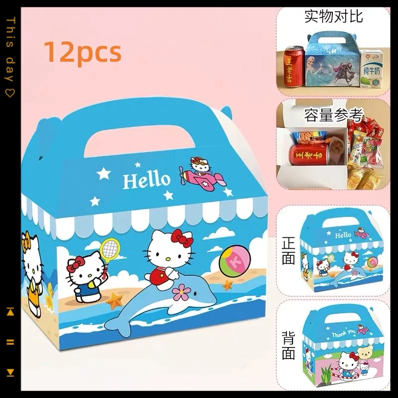 Kawaii Hello Kitty anime peripherals Sanrio birthday party cute storage box kuromi large capacity storage Halloween 12pcs
Kawaii Hello Kitty anime peripherals Sanrio birthday party cute storage box kuromi large capacity storage Halloween 12pcs