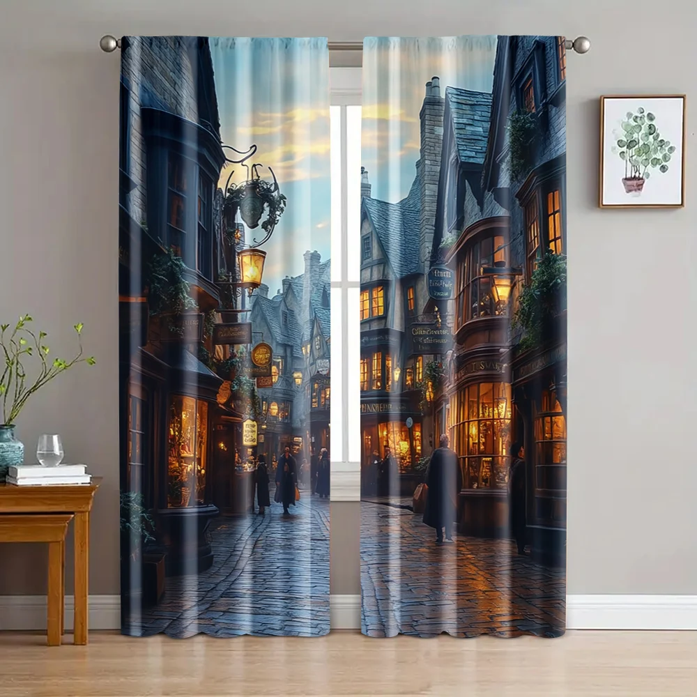 2pc, Party Window Curtains Charming old magic shop Versatile Durable Polyester,Without Electricity Versatile for
2pc, Party Window Curtains Charming old magic shop Versatile Durable Polyester,Without Electricity Versatile for