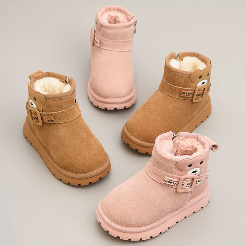 Новое поступление зимы 202, детские зимние ботинки из натуральной кожи для девочек, утепленные и нечеткие утепленные зимние бо для мальчиков с противоскользящим покрытием
Новое поступление зимы 202, детские зимние ботинки из натуральной кожи для девочек, утепленные и нечеткие утепленные зимние бо для мальчиков с противоскользящим покрытием