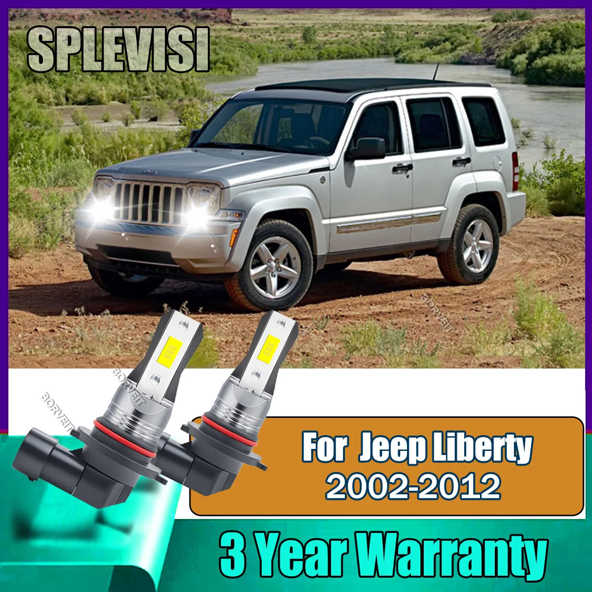 LED Fog Lights Waterproof Enhanced Bad Weather Performance For Jeep Liberty 2002 2003 2004 2005 2006 2007 2008 2009 2010-2012
LED Fog Lights Waterproof Enhanced Bad Weather Performance For Jeep Liberty 2002 2003 2004 2005 2006 2007 2008 2009 2010-2012