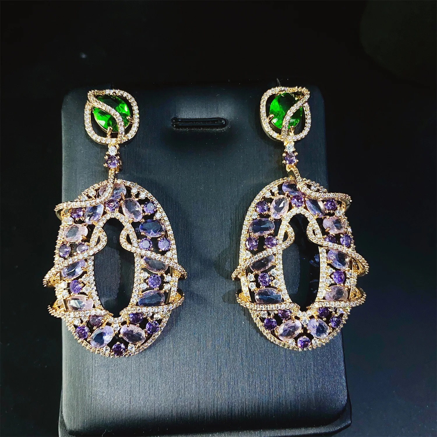 Premium Temperament Jewelry Stunning Women's Multicolor Earrings Accessories Jewelry Set Bridal Banquet Holiday Gift Travel E279
Premium Temperament Jewelry Stunning Women's Multicolor Earrings Accessories Jewelry Set Bridal Banquet Holiday Gift Travel E279
