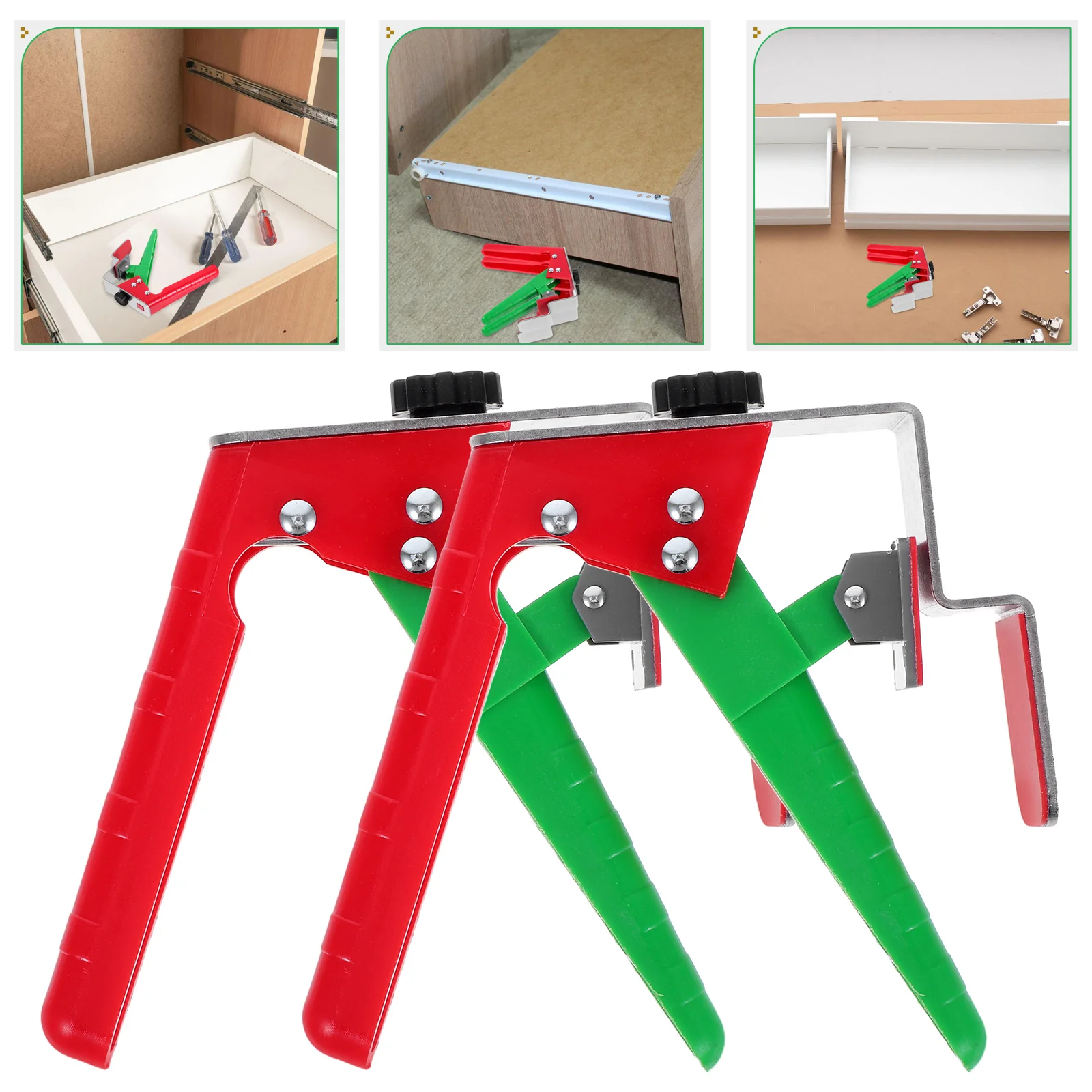 Woodworking Drawer Clips Stainless Steel Adjustable Fixing Clamp Cabinet Installation Tools Multi Purpose DIY Home Use
Woodworking Drawer Clips Stainless Steel Adjustable Fixing Clamp Cabinet Installation Tools Multi Purpose DIY Home Use