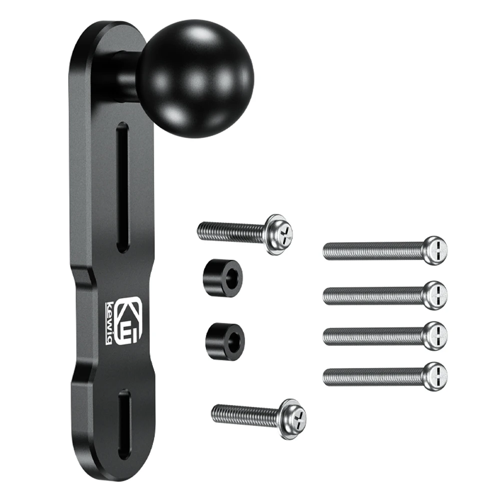 Ball Head Adapter Aluminum Alloy Motorcycle Handlebar Pump Brake / Clutch Reservoir Cover Mount for Sports Camera Smartphone
Ball Head Adapter Aluminum Alloy Motorcycle Handlebar Pump Brake / Clutch Reservoir Cover Mount for Sports Camera Smartphone