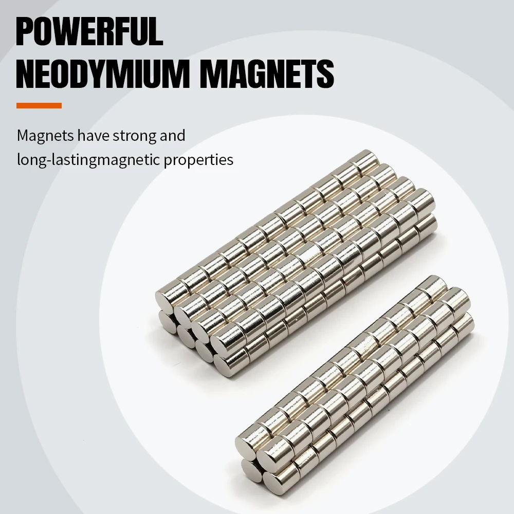 Heavy Duty Neodymium Magnet 5x5mm Round Disc NdFeB Corrosion Resistant Anti-Rust Coating For Fixing Metal Parts Home Use
Heavy Duty Neodymium Magnet 5x5mm Round Disc NdFeB Corrosion Resistant Anti-Rust Coating For Fixing Metal Parts Home Use