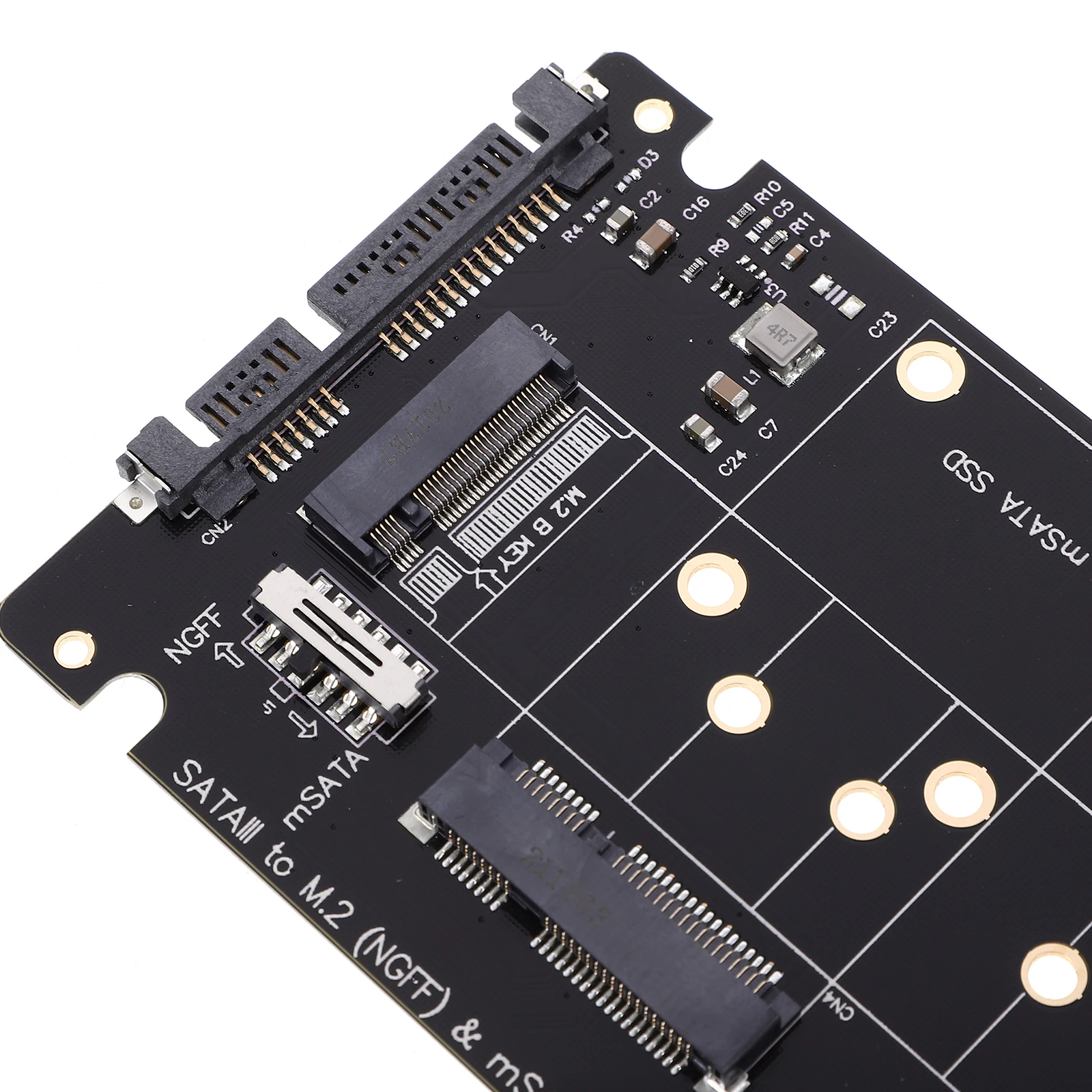 Expansion Card M 2 to Adapter mSATA SSD Converter for Computer ABS B Key Small Part with 6Gbps Data Transfer Supporting
Expansion Card M 2 to Adapter mSATA SSD Converter for Computer ABS B Key Small Part with 6Gbps Data Transfer Supporting