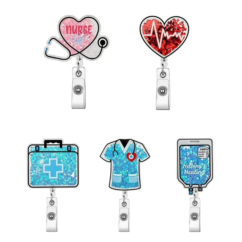Cute Funny Badge Reel Retractable Name ID Clip Funny Badge Holder for Doctor Student Medical Assistant Coworker Work
Cute Funny Badge Reel Retractable Name ID Clip Funny Badge Holder for Doctor Student Medical Assistant Coworker Work