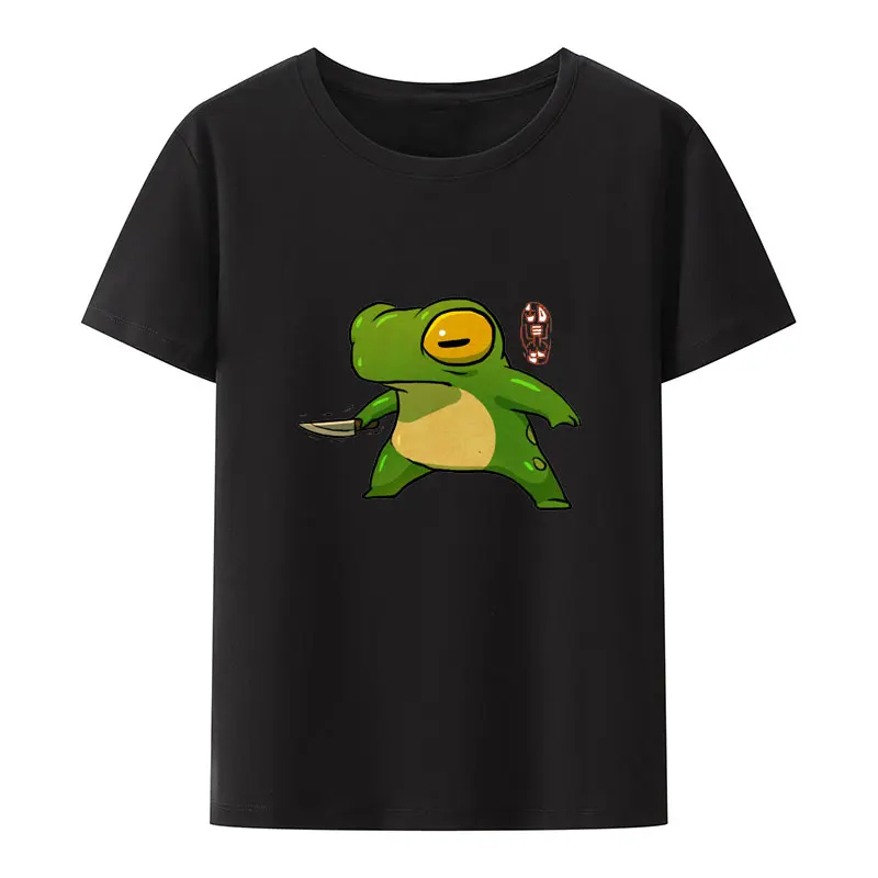 Knife Wielding Stabby Gremlin Frog Print T Shirt Tee Summer Clothes for Women Clothing Hip Hop Hipster Cartoon Girl Character
Knife Wielding Stabby Gremlin Frog Print T Shirt Tee Summer Clothes for Women Clothing Hip Hop Hipster Cartoon Girl Character