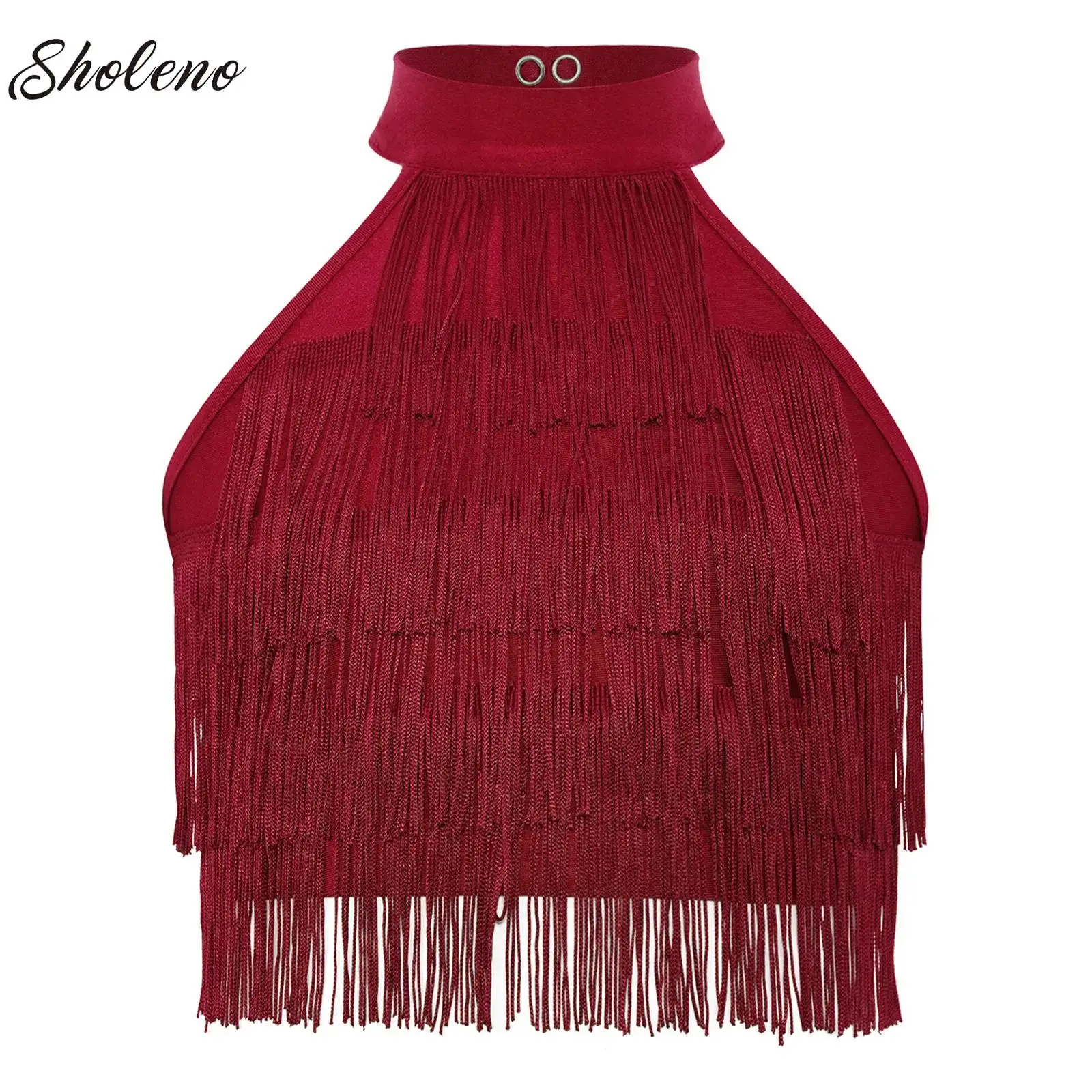 Kids Girls Latin Dance Crop Tops Vest Salsa Rumba Samba Performance Competition Costume Sleeveless Strappy Back Fringe Camisole
Kids Girls Latin Dance Crop Tops Vest Salsa Rumba Samba Performance Competition Costume Sleeveless Strappy Back Fringe Camisole