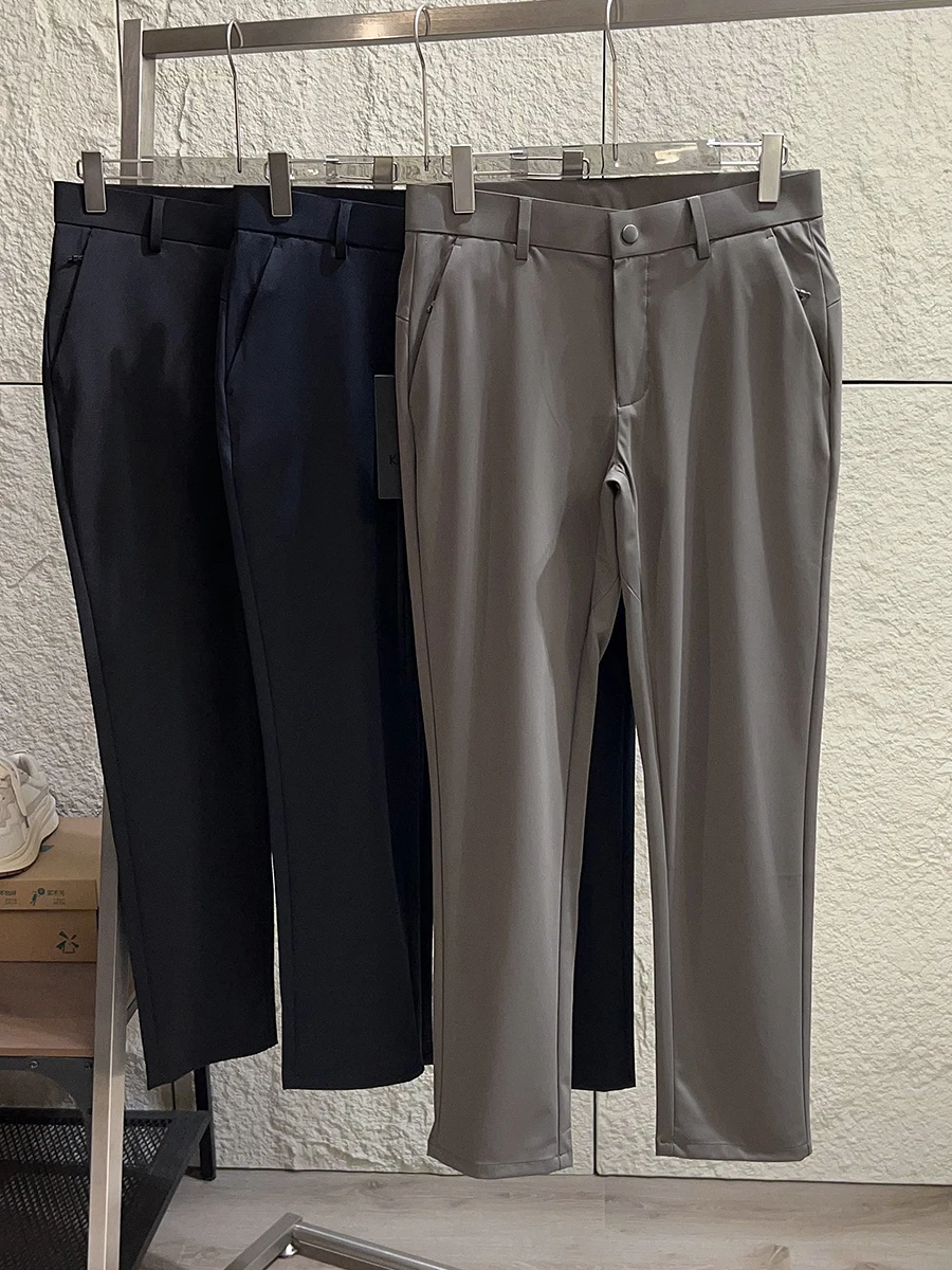 Business Commuting Smooth Iron-Free Stretchy Men's Casual Straight Leg Long Pants Anti-Wrinkle Spring Summer Elastic
Business Commuting Smooth Iron-Free Stretchy Men's Casual Straight Leg Long Pants Anti-Wrinkle Spring Summer Elastic