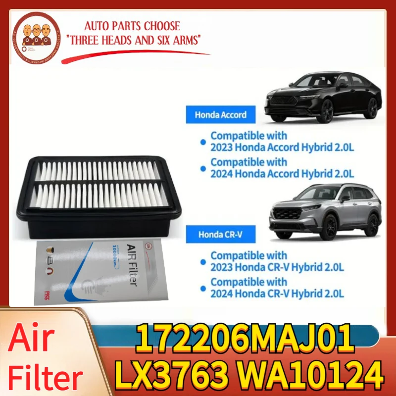 14ZA-1710P Air Filter For Honda Civic E-HEV 2.0L CR-V HR-V ZR-V INSPIRE BREEZE INTEGRA ACCORD 11th Hybrid 172206MAJ01 LX3763
14ZA-1710P Air Filter For Honda Civic E-HEV 2.0L CR-V HR-V ZR-V INSPIRE BREEZE INTEGRA ACCORD 11th Hybrid 172206MAJ01 LX3763