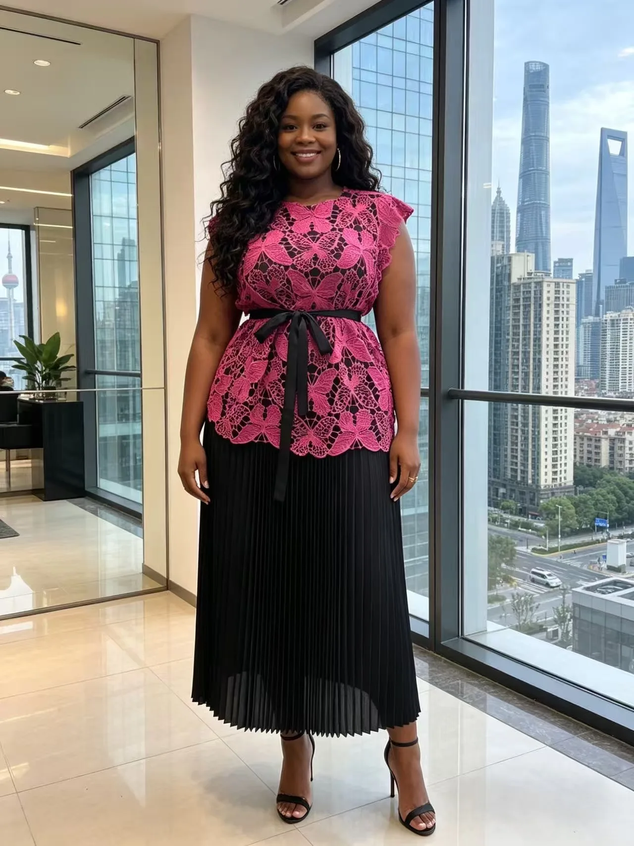 2026 Summer Crew Neck Butterfly Blouse Temperament Versatile Loose Lace Women's Top Irregular Suit Women's Clothing
2026 Summer Crew Neck Butterfly Blouse Temperament Versatile Loose Lace Women's Top Irregular Suit Women's Clothing