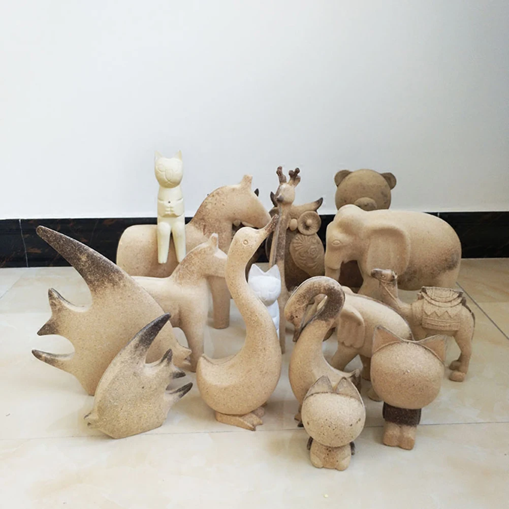 Animal Ornaments Wooden Desktop Decoration Sculpture Room for The Home Decorations Unfinished Figurine
Animal Ornaments Wooden Desktop Decoration Sculpture Room for The Home Decorations Unfinished Figurine