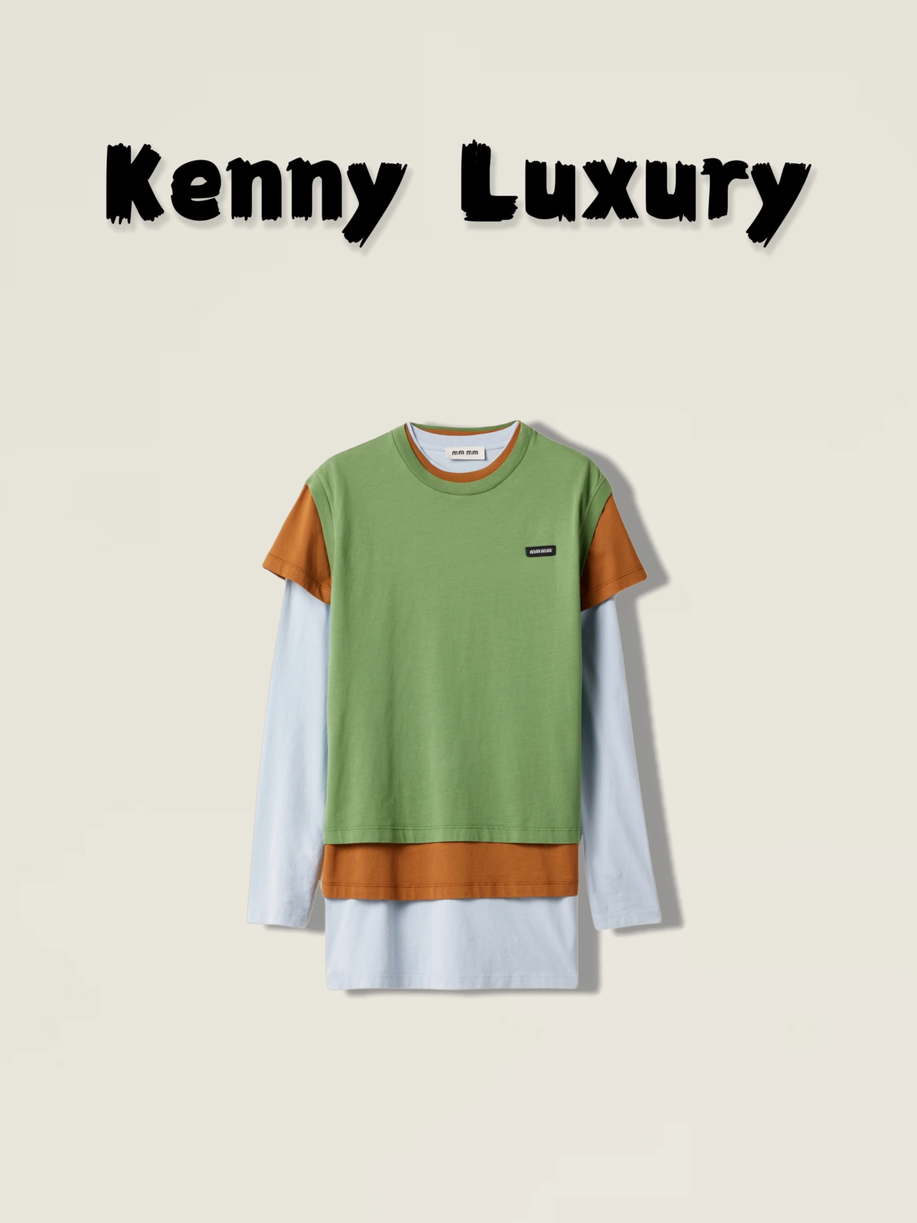 Kenny Luxury Spring 2025 Color Blo Letter Logo Long Sve футболка комплект из футболки женский свободный крой из хлопка круглый Ne
Kenny Luxury Spring 2025 Color Blo Letter Logo Long Sve футболка комплект из футболки женский свободный крой из хлопка круглый Ne