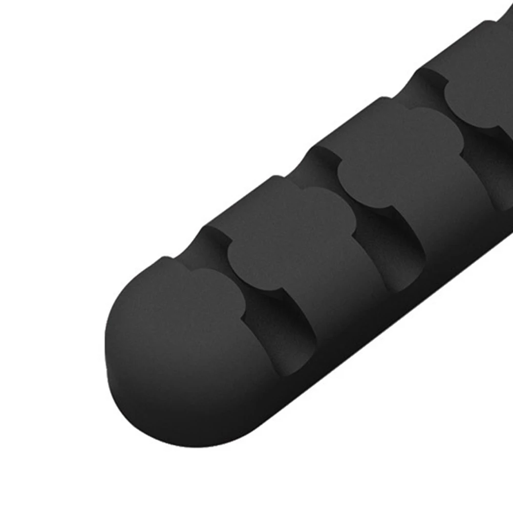 Cable Organizer Black Wire Manager Cord Management Clip Storage Winder Plug Holder Silicone Home Office Car Use
Cable Organizer Black Wire Manager Cord Management Clip Storage Winder Plug Holder Silicone Home Office Car Use