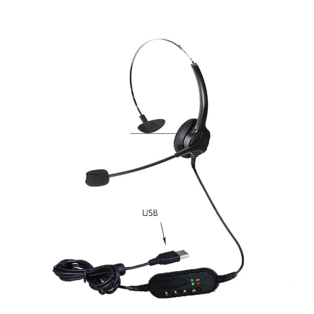 Wired Headphone Single Ear Business Headset Noise Reduction Microphone 360 Degree Rotatable Soft Earmuff Plug Play Office Calls
Wired Headphone Single Ear Business Headset Noise Reduction Microphone 360 Degree Rotatable Soft Earmuff Plug Play Office Calls