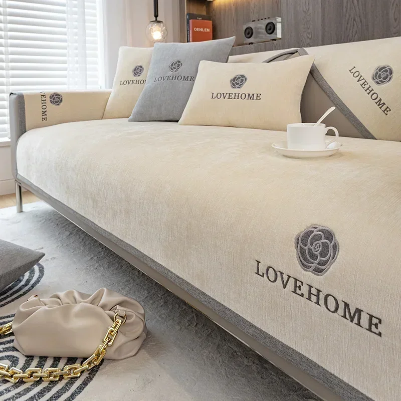 1PC Chenille Universal Sofa Cover Non-Slip Combination Sofa Cushion L Shape Couch Towel for Living Room Protector fundas de sofa
1PC Chenille Universal Sofa Cover Non-Slip Combination Sofa Cushion L Shape Couch Towel for Living Room Protector fundas de sofa