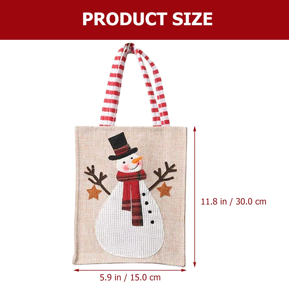 3Pcs Christmas Gift Fabric Unwoven Cloth Adorable Snowman Party Favor Candy Treat Bags Holiday Wrapping Christmas Bags
3Pcs Christmas Gift Fabric Unwoven Cloth Adorable Snowman Party Favor Candy Treat Bags Holiday Wrapping Christmas Bags
