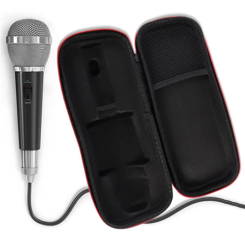 1PC Black Mic Storage Pouch Microphone Storage Bag Microphone Carrying Case Mic Accessories Mic Holder Bag For Mic Storage
1PC Black Mic Storage Pouch Microphone Storage Bag Microphone Carrying Case Mic Accessories Mic Holder Bag For Mic Storage