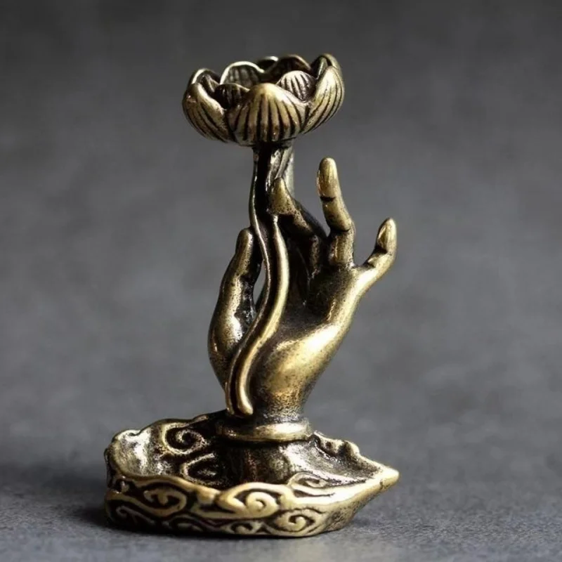 Antique copperware, copper Buddha hand pen , holder, backflow incense burner, decorative item, vintage home decor
Antique copperware, copper Buddha hand pen , holder, backflow incense burner, decorative item, vintage home decor