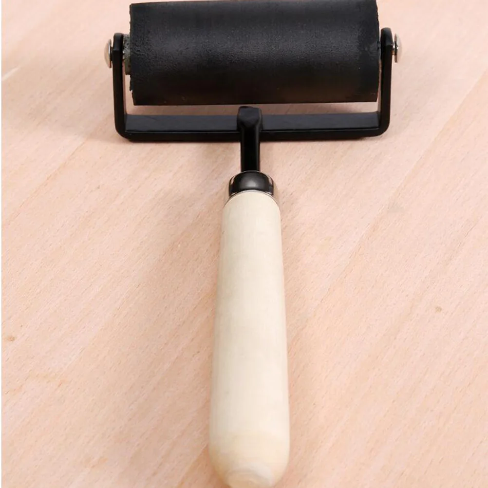 2Pcs Rubber Roller Natural Wooden Handle Low Effort Ink Glue Distribution for Printing Stamping Scrapbooks Wallpapers
2Pcs Rubber Roller Natural Wooden Handle Low Effort Ink Glue Distribution for Printing Stamping Scrapbooks Wallpapers
