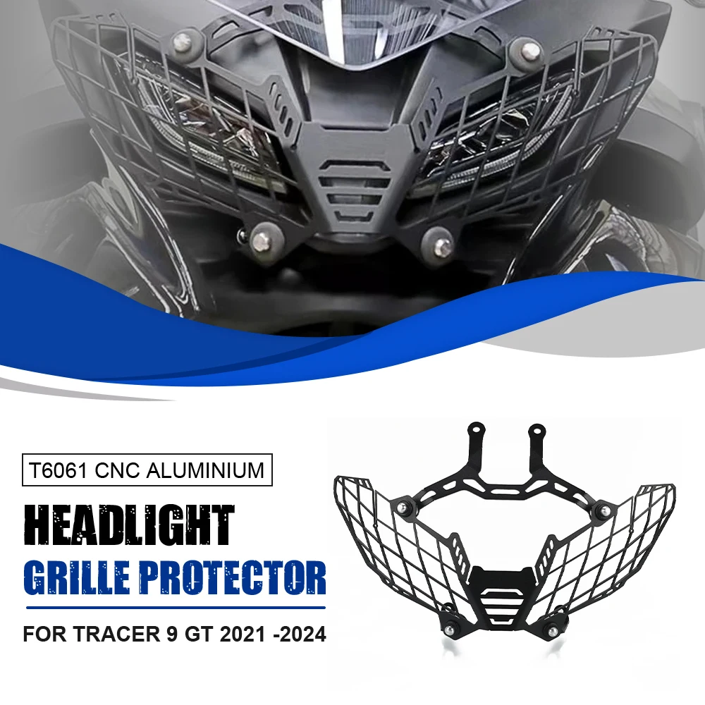 For Yamaha Tracer 9 GT 2021-2024 Motorcycle Accessories Headlight Guard Head Light Protector Cover Grille Protection Tracer9GT
For Yamaha Tracer 9 GT 2021-2024 Motorcycle Accessories Headlight Guard Head Light Protector Cover Grille Protection Tracer9GT