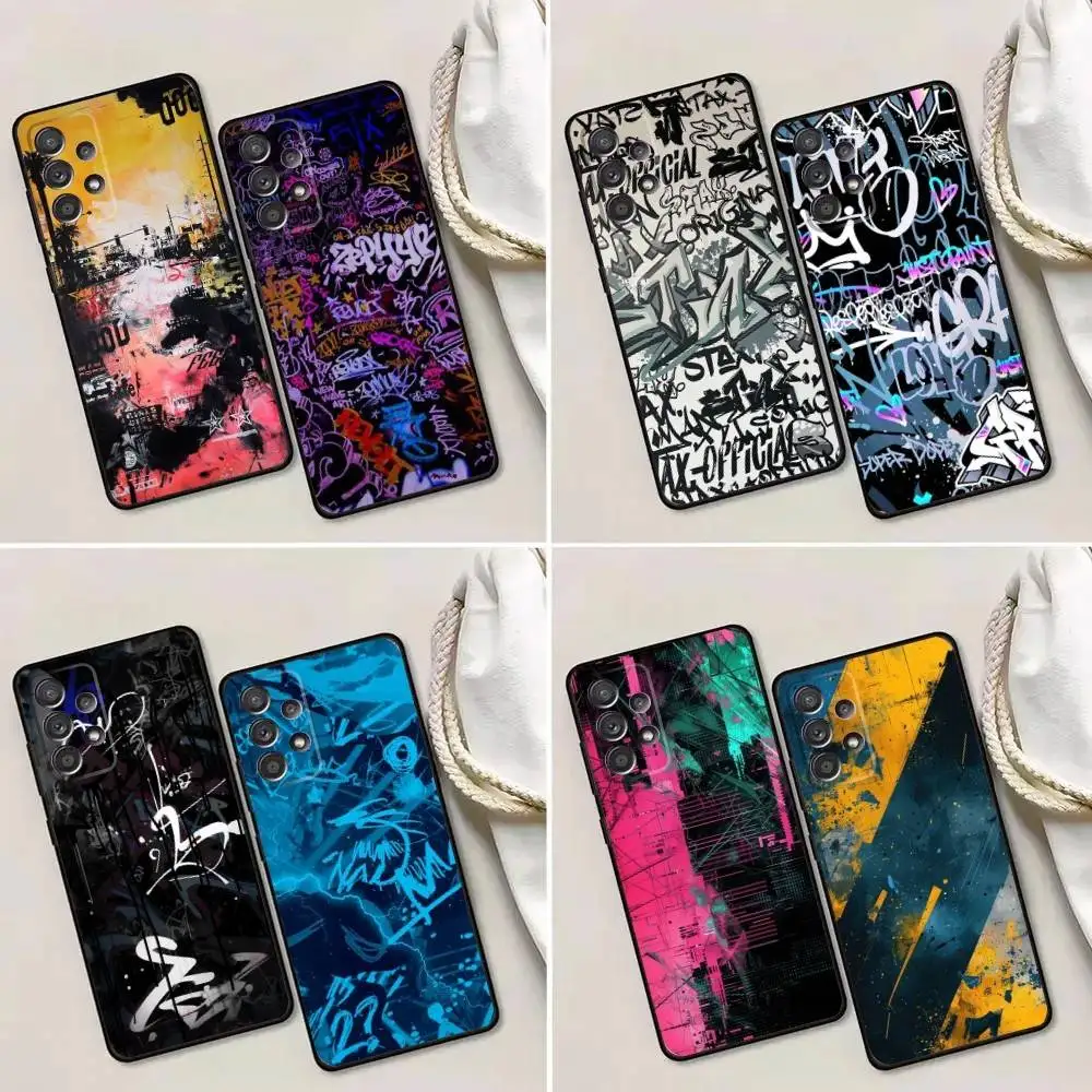 Graffiti art Phone Case For Samsung Galaxy A13,A21s,A22,A31,A32,A52,A53,A71,A80,A91 Soft Black Phone Cover
Graffiti art Phone Case For Samsung Galaxy A13,A21s,A22,A31,A32,A52,A53,A71,A80,A91 Soft Black Phone Cover