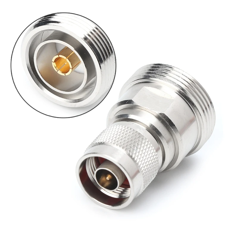 BGEKTOTH RF коаксиальный адаптер L29 7/16 DIN гнездовой разъем к N Штекерный разъем 1AA300368
BGEKTOTH RF коаксиальный адаптер L29 7/16 DIN гнездовой разъем к N Штекерный разъем 1AA300368