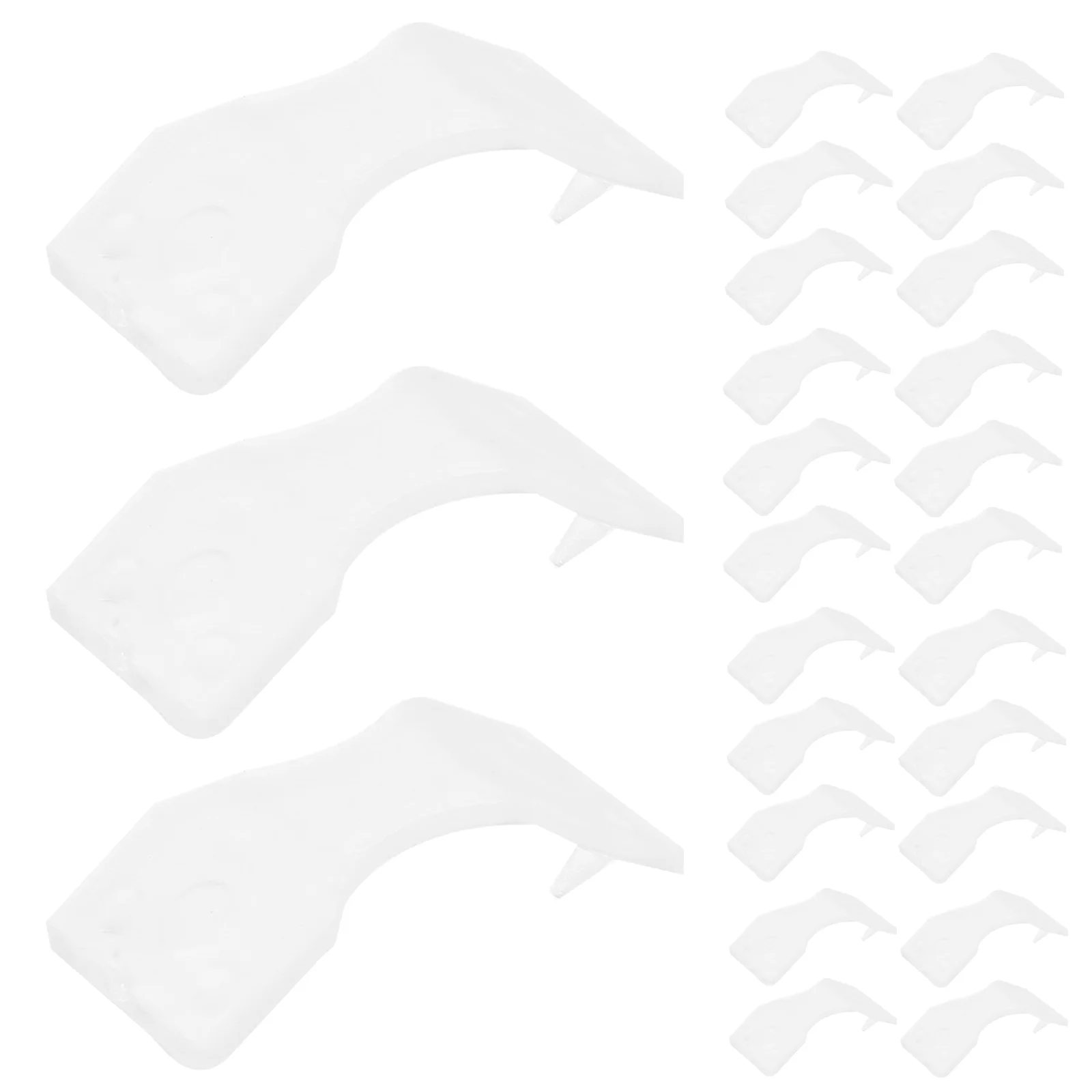 50 Pcs Bandage Buckle Clip Plastic Clasps Outdoor Supplies Buckles Securing Translucent
50 Pcs Bandage Buckle Clip Plastic Clasps Outdoor Supplies Buckles Securing Translucent