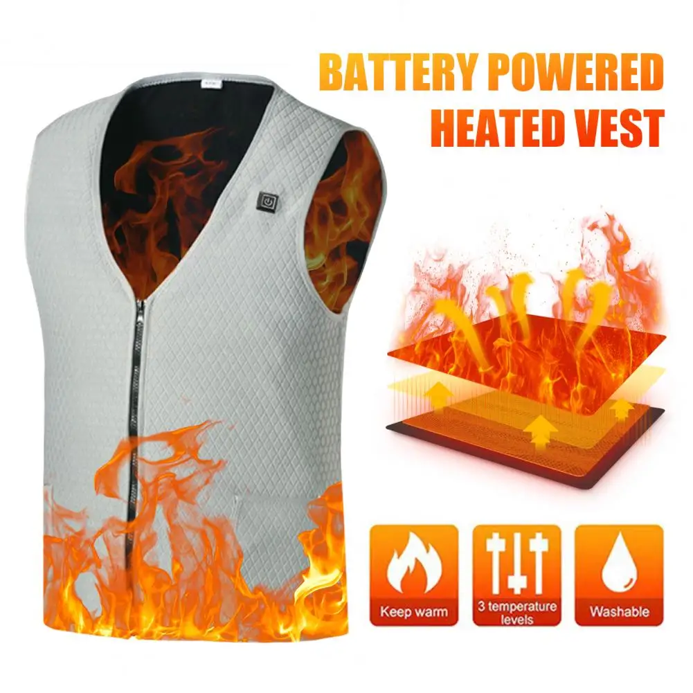 Body Warmer Waterproof Electric Vest with 3 Temperature Battery Powered Jacket for Men Women V-neck Waistcoat for Outdoor
Body Warmer Waterproof Electric Vest with 3 Temperature Battery Powered Jacket for Men Women V-neck Waistcoat for Outdoor