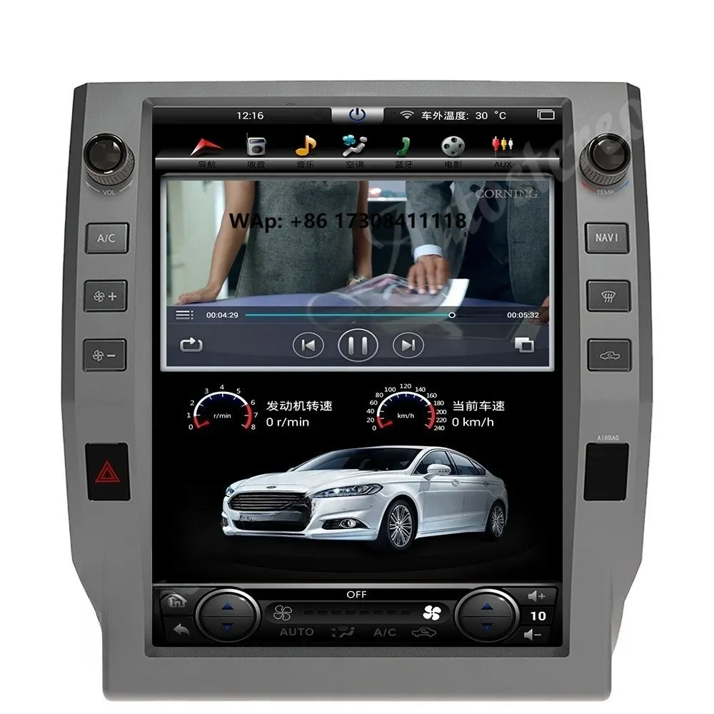 For Tundra 2014+ Radio Style Android 9.0 Car Radio Navigation Auto Multimedia Player Stereo Audio Head Unit DSP
For Tundra 2014+ Radio Style Android 9.0 Car Radio Navigation Auto Multimedia Player Stereo Audio Head Unit DSP