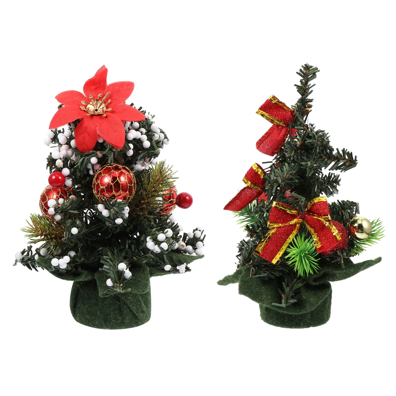 2pcs Mini Artificial Christmas Tree Decorative nament Plastic Xmas Party Favor Holiday Home Decoration Table Showcase Festive
2pcs Mini Artificial Christmas Tree Decorative nament Plastic Xmas Party Favor Holiday Home Decoration Table Showcase Festive