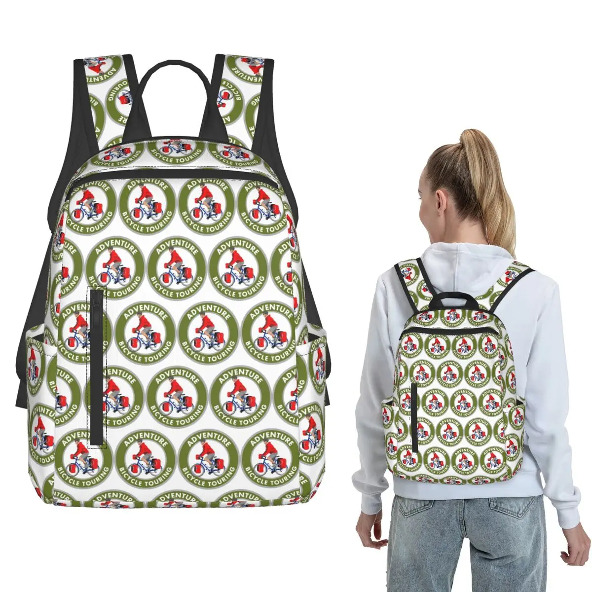 Adventure Bicycle Touring Backpack Daypack Boys Girls BookBag School Bag Shoulder Bags for Men Women
Adventure Bicycle Touring Backpack Daypack Boys Girls BookBag School Bag Shoulder Bags for Men Women