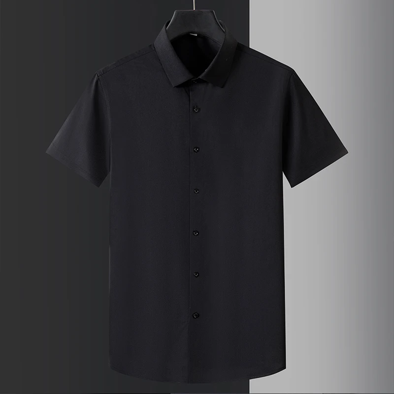 Men's Business Long Sleeve Shirt Bamboo Fiber Solid Color Seamless Formal Shirt Embroidered Logo Design Professional Clothing
Men's Business Long Sleeve Shirt Bamboo Fiber Solid Color Seamless Formal Shirt Embroidered Logo Design Professional Clothing
