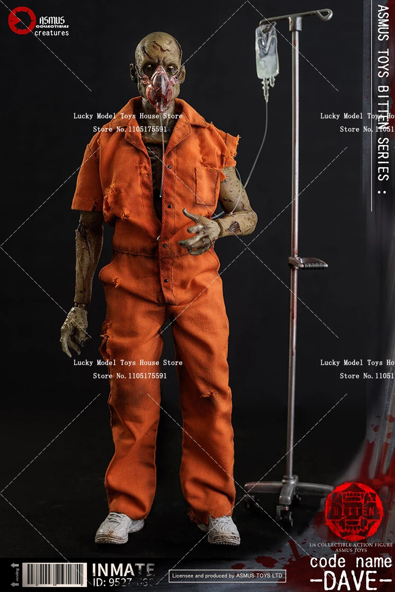 Коллекционная фигурка Asmus Toys Bitten 1/6 Scale Skull Head BIT003A Don BIT004A Dave Orange Prisoner Cloth, 12 дюймов, полный комплект, модель солдата, подарки
Коллекционная фигурка Asmus Toys Bitten 1/6 Scale Skull Head BIT003A Don BIT004A Dave Orange Prisoner Cloth, 12 дюймов, полный комплект, модель солдата, подарки