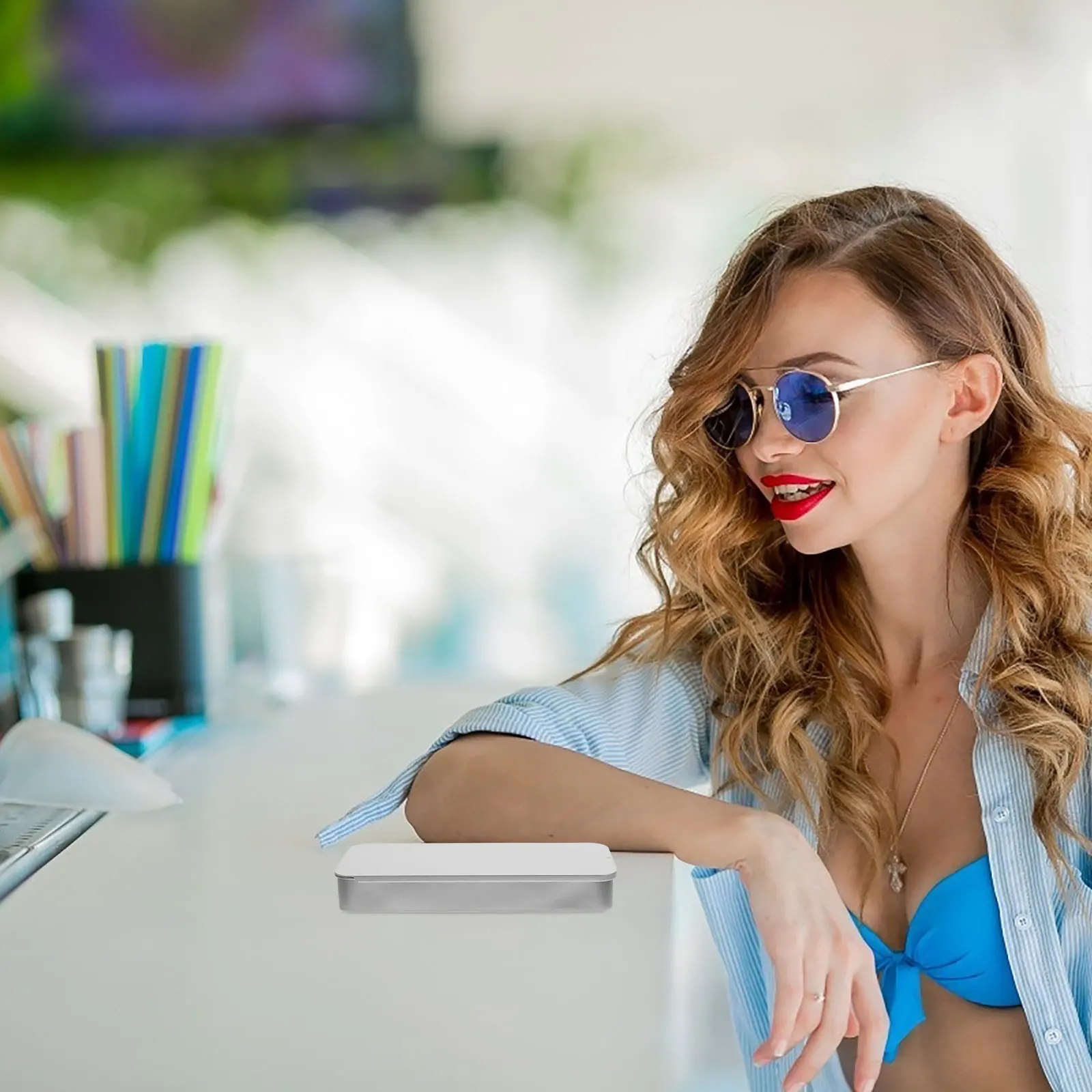 Rectangular Tinplate Box Empty Slide Top Container Portable Storage for Glasses Cosmetics Jewelry Metal Mint Tin
Rectangular Tinplate Box Empty Slide Top Container Portable Storage for Glasses Cosmetics Jewelry Metal Mint Tin