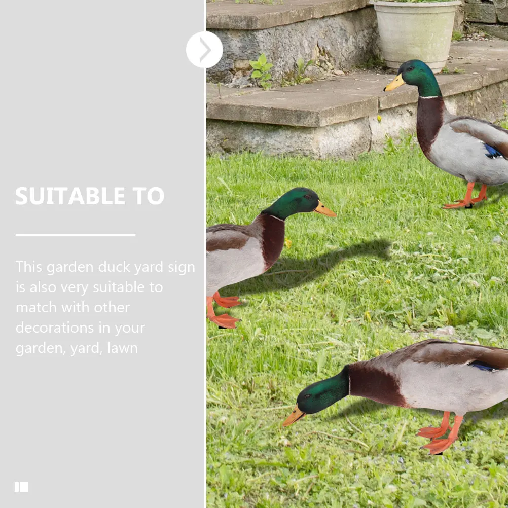 3Pcs Acrylic Stake Decor Duck Shape Yard Sign Garden Duck Insert Lawn nament Durable Material Garden Decoration
3Pcs Acrylic Stake Decor Duck Shape Yard Sign Garden Duck Insert Lawn nament Durable Material Garden Decoration