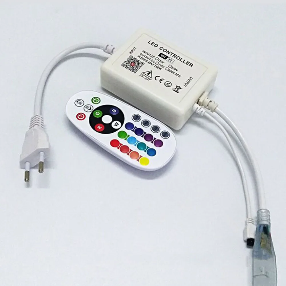 Пульт управления Wi-Fi для светодиодной ленты, RGB лента с диммером, ИК-пульт дистанционного управления, Bluetooth, приложение для управления Wi-Fi, работает с Alexa Google Home 110 В 220 В
Пульт управления Wi-Fi для светодиодной ленты, RGB лента с диммером, ИК-пульт дистанционного управления, Bluetooth, приложение для управления Wi-Fi, работает с Alexa Google Home 110 В 220 В