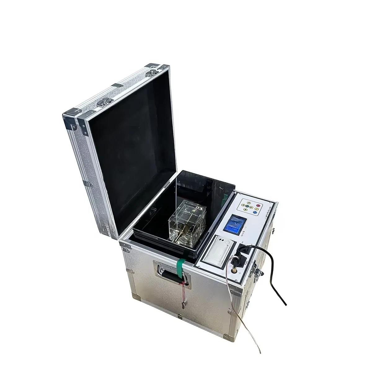 Portable transformer oil strength testing equipment