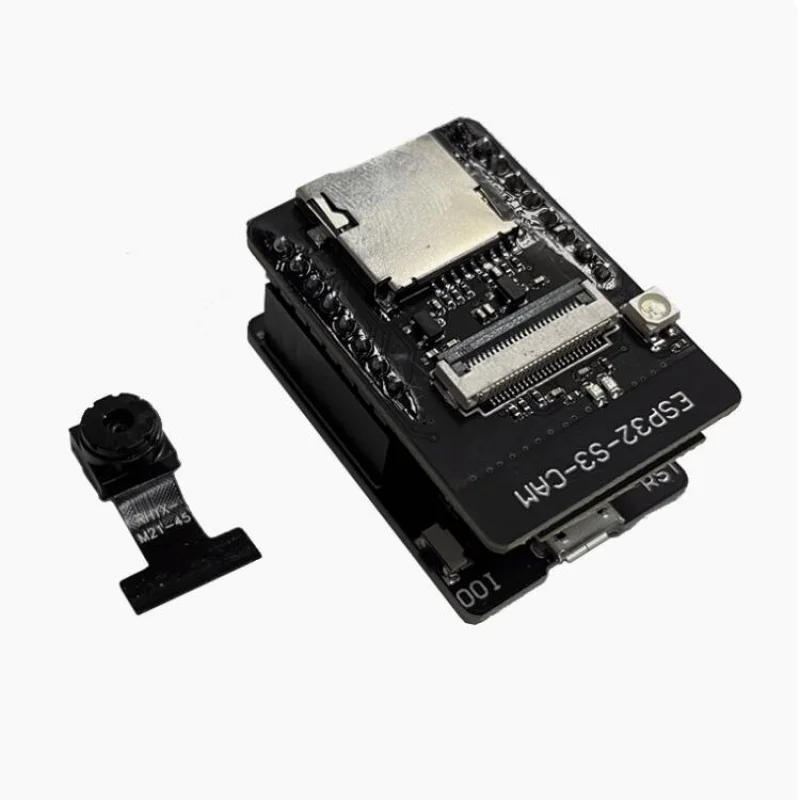 ESP32-S3 CAMDevelopment BoardWiFi+Bluetooth ModuleESP32-S3-N16R8 BeltOV2640Camera
ESP32-S3 CAMDevelopment BoardWiFi+Bluetooth ModuleESP32-S3-N16R8 BeltOV2640Camera