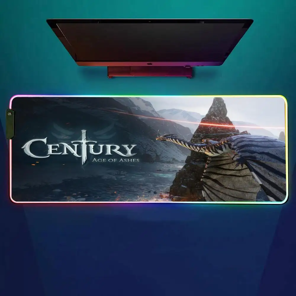Game Century Age Of Ashes Mouse Pad RGB Gaming Mouse Pad Desk Mat HD Gamer Large LED Light XXL MousePads
Game Century Age Of Ashes Mouse Pad RGB Gaming Mouse Pad Desk Mat HD Gamer Large LED Light XXL MousePads